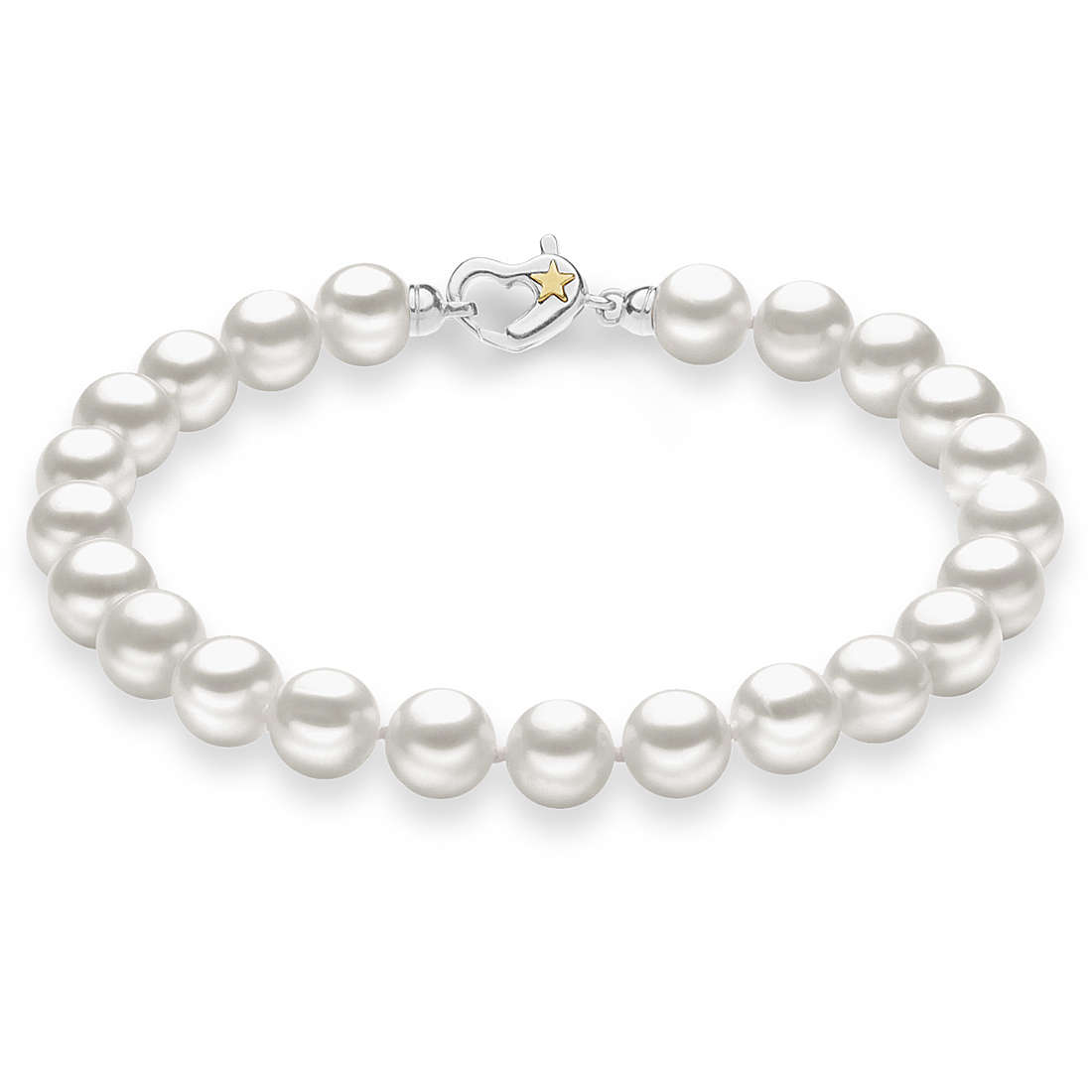bracelet woman jewellery Comete Perle Argento BRQ 310