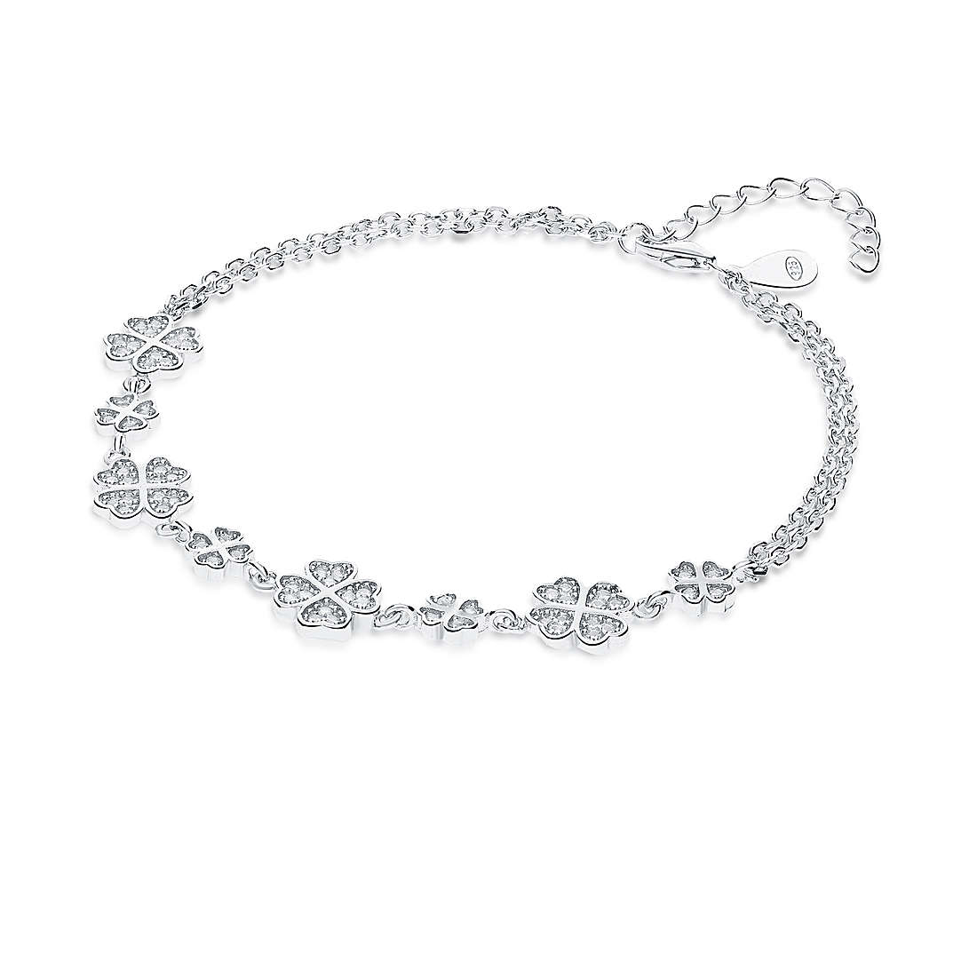 bracelet woman jewellery GioiaPura INS028BR218RHWH