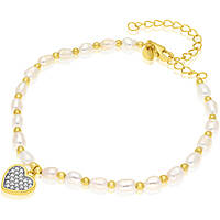 bracelet woman jewellery GioiaPura INS028BR408PLWH