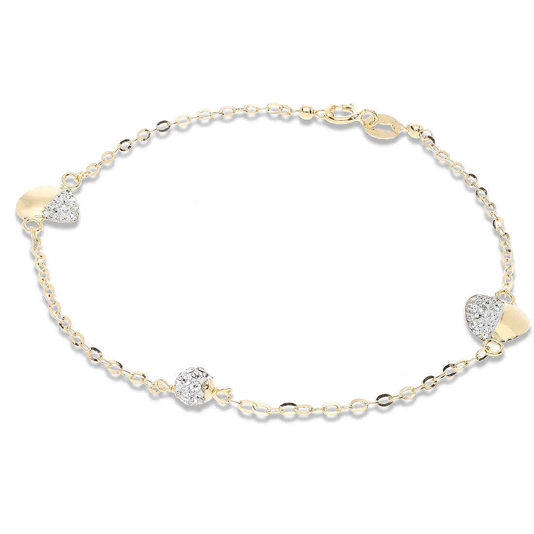 bracelet woman jewellery GioiaPura Oro 750 GP-S170467
