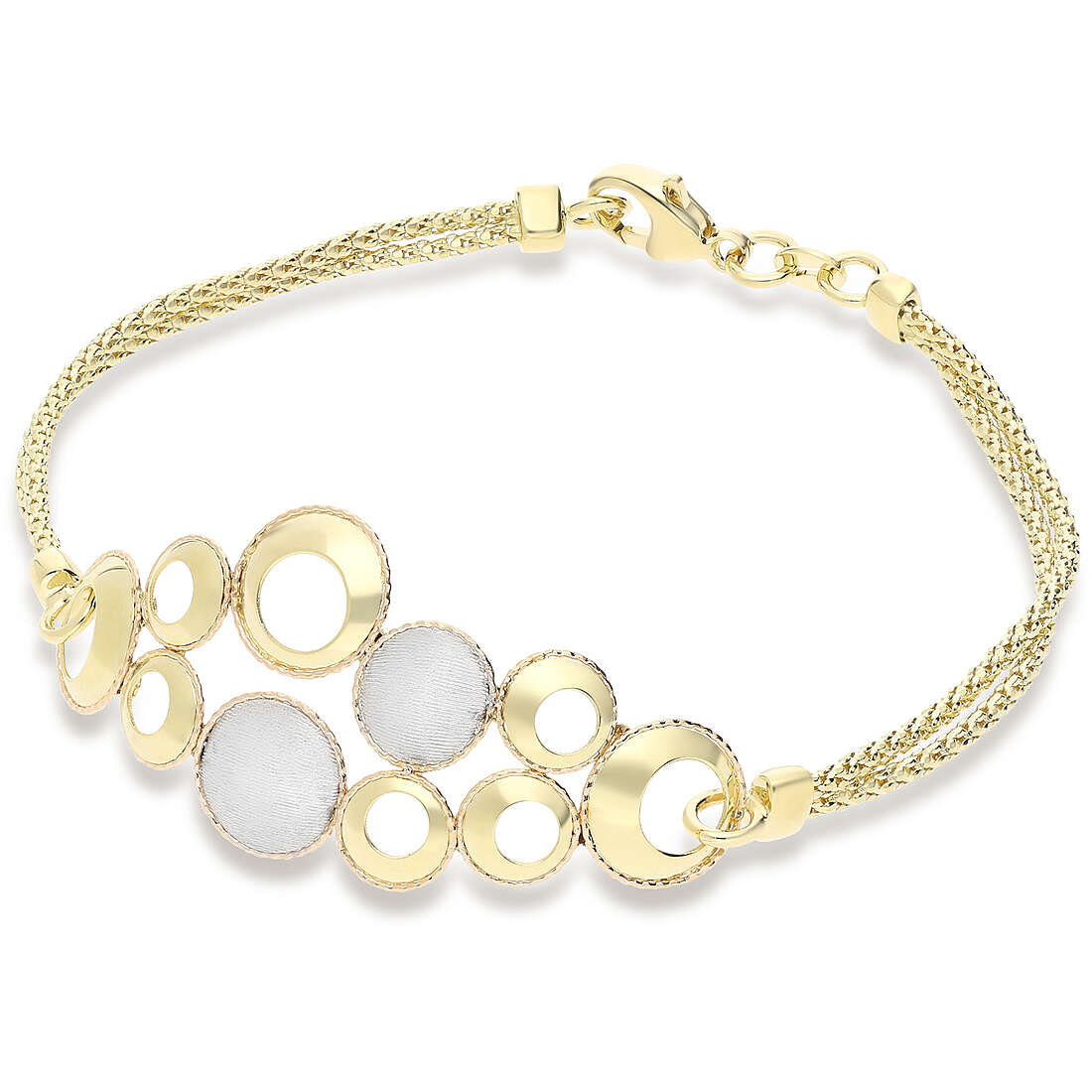 bracelet woman jewellery GioiaPura Oro 750 GP-S214790