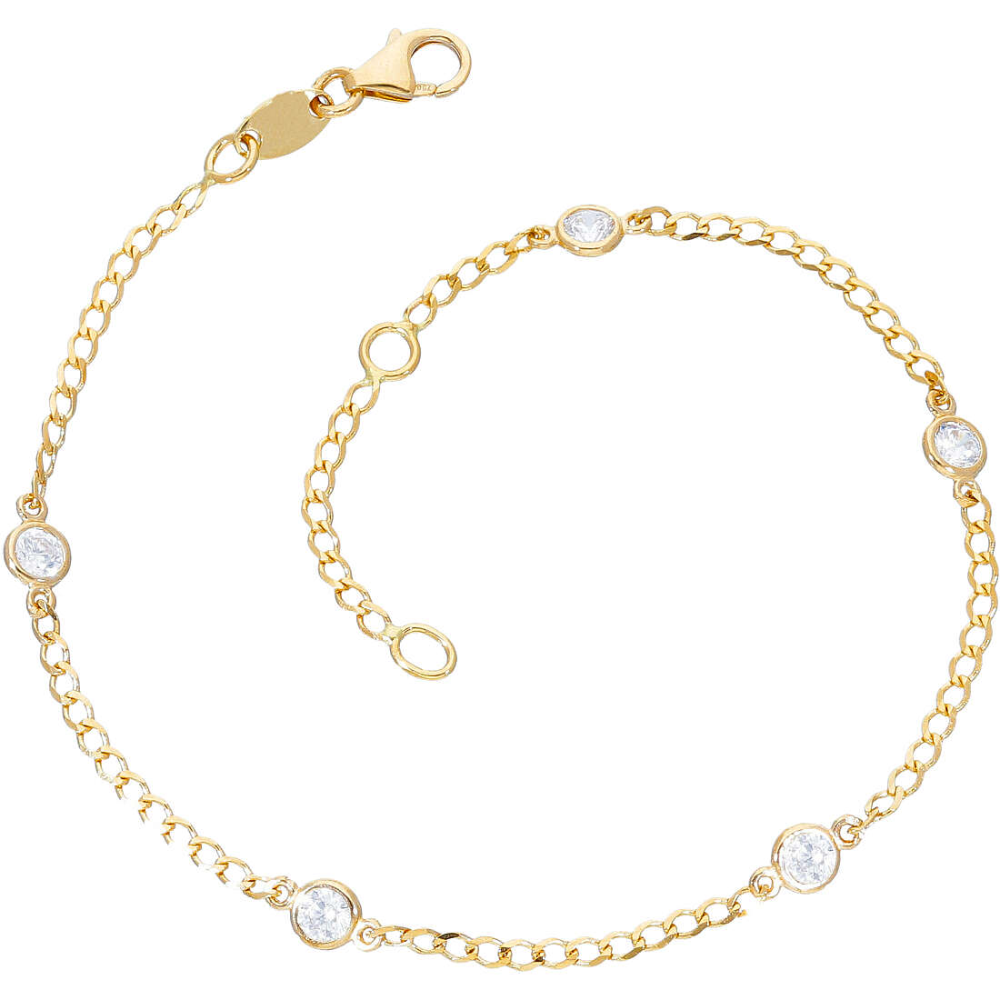 bracelet woman jewellery GioiaPura Oro 750 GP-S243534