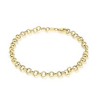bracelet woman jewellery GioiaPura Oro 750 GP-SVRT080GG18