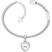 bracelet woman jewellery Guess Fine Heart JUBB01422JWRHS