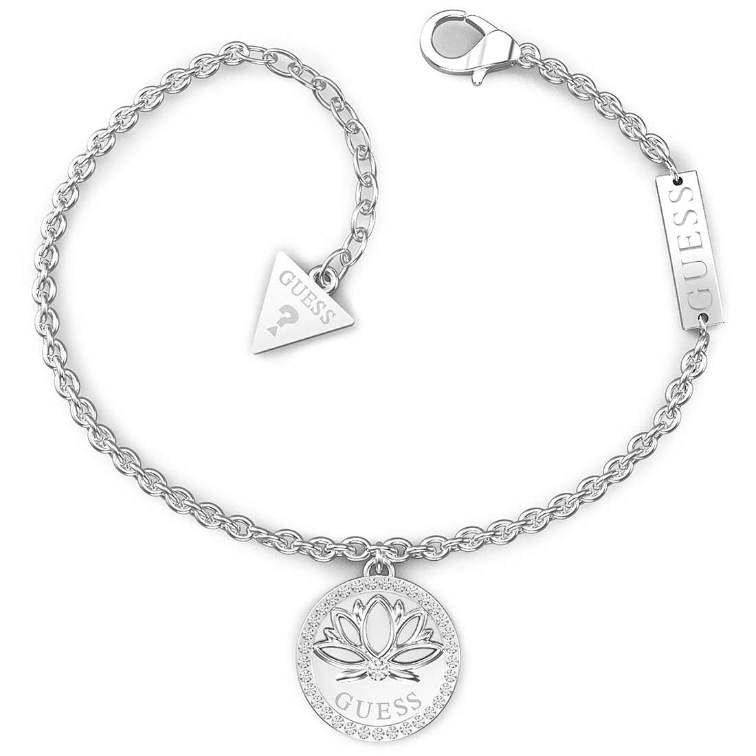 bracelet woman jewellery Guess Lotus JUBB01349JWRHS