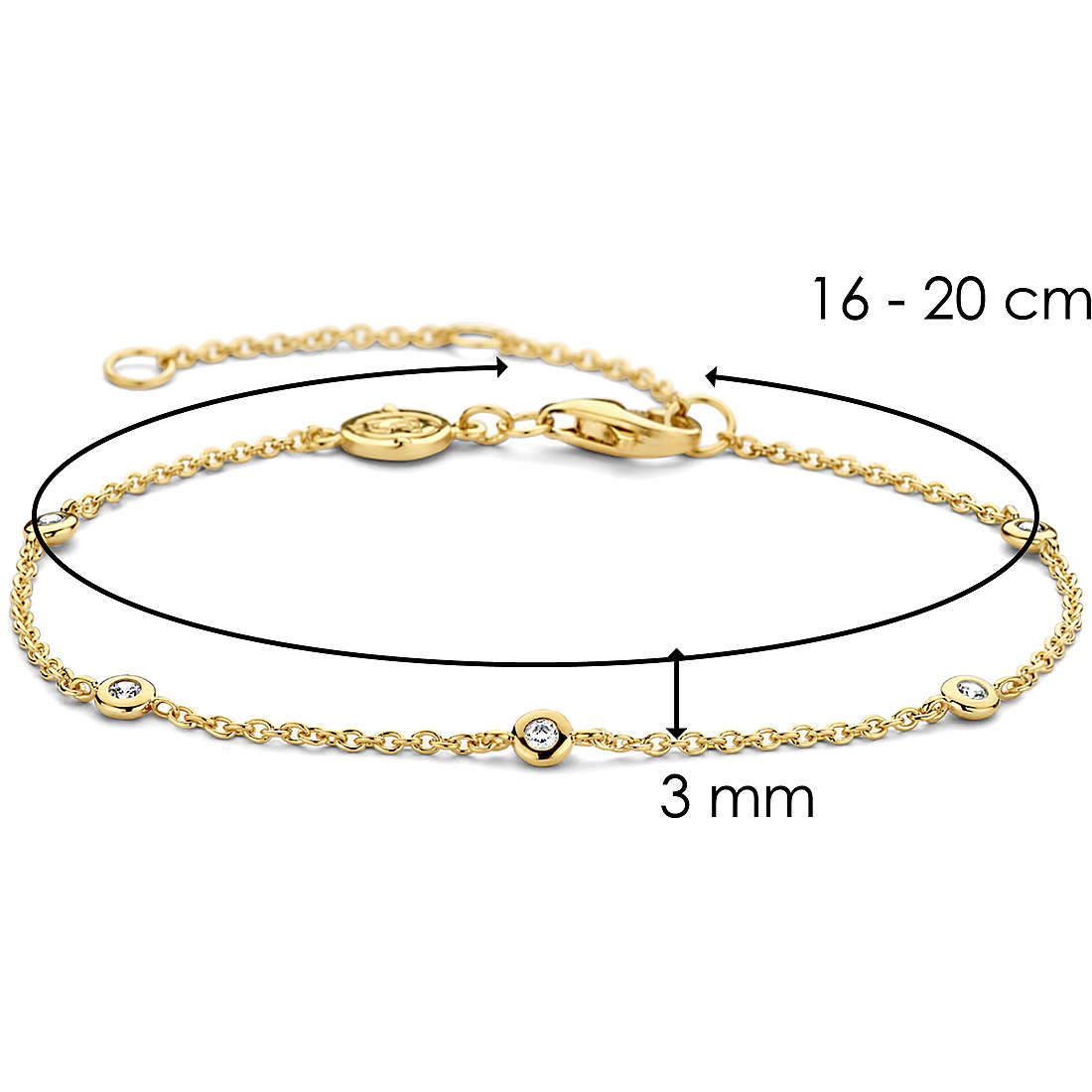 bracelet woman jewellery TI SENTO MILANO 2974ZY