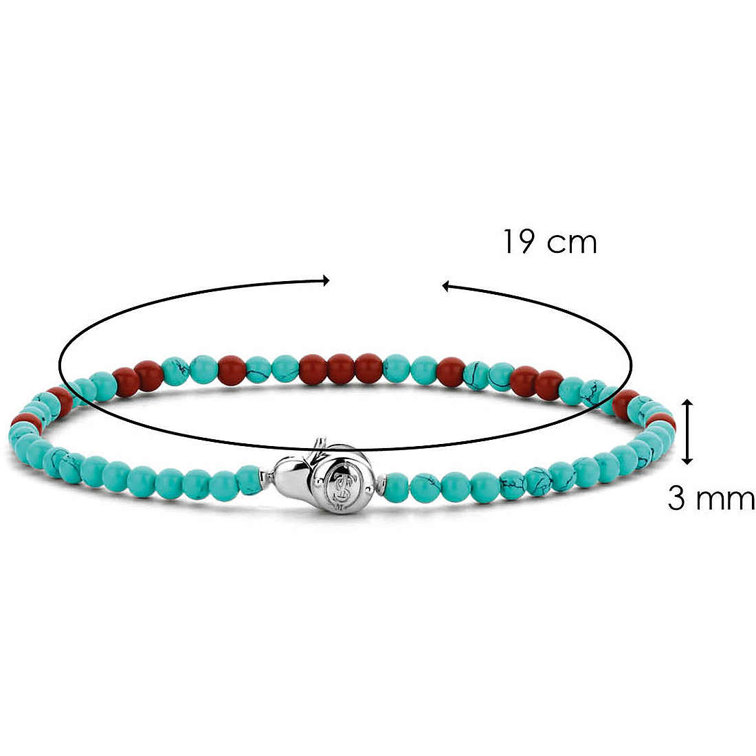 bracelet woman jewellery TI SENTO MILANO Coral Haven 2931TQ