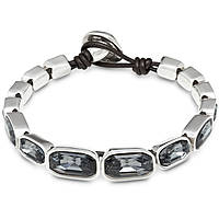 bracelet woman jewellery UnoDe50 hypnotic PUL2159NGRMTL0L