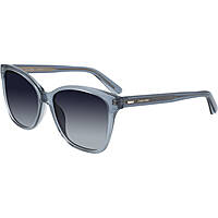 Calvin Klein woman transparent sunglasses." 593895516435