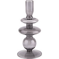 candle holders Present Time Glass Art PT3635BK