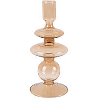 candle holders Present Time Glass Art PT3635BR