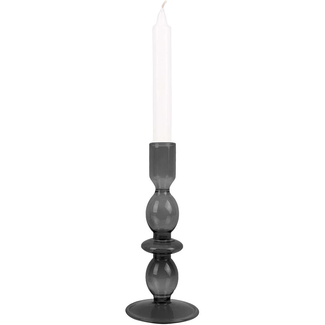 candle holders Present Time Glass Art PT3637BK
