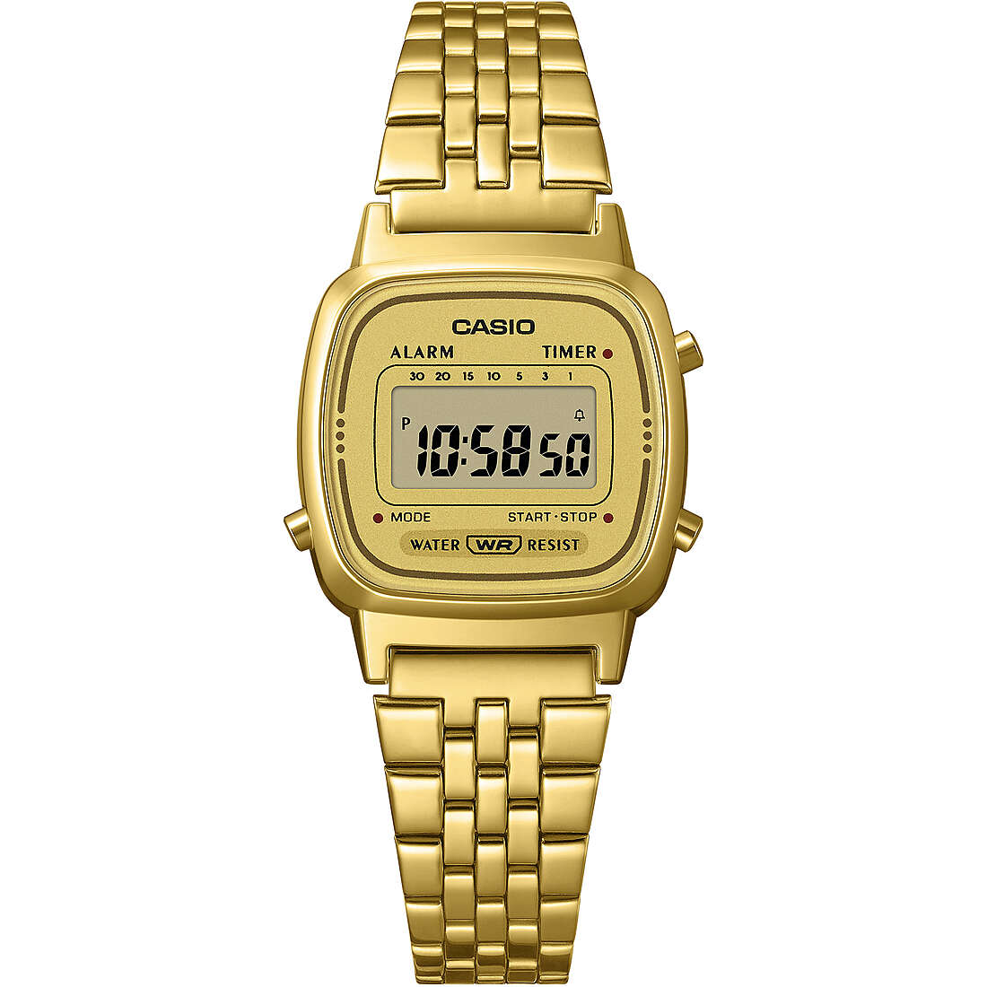 Casio Vintage Gold watch unisex LA670WETG-9AEF