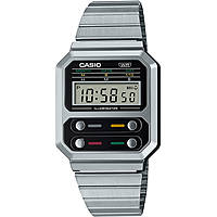 Casio Vintage Grey watch unisex A100WE-1AEF