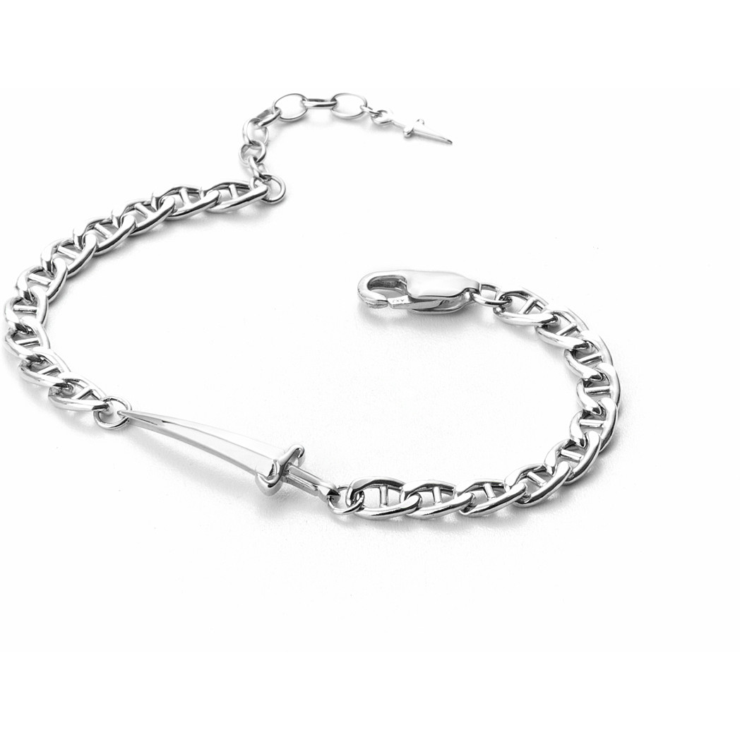 Cesare Paciotti bracelet man Bracelet with 925 Silver Chain jewel JPBR2223B