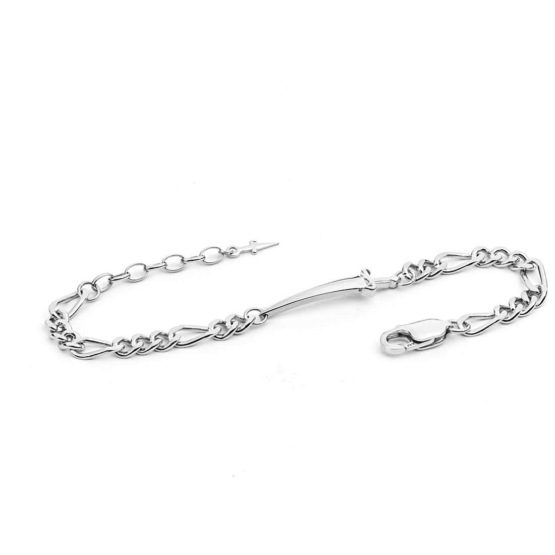 Cesare Paciotti bracelet man Bracelet with 925 Silver Chain jewel JPBR2233B