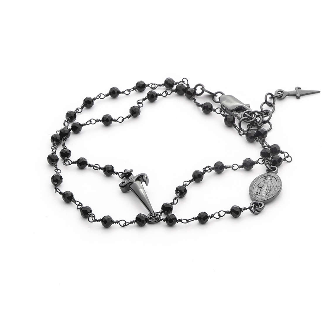 Cesare Paciotti bracelet man Bracelet with 925 Silver Charms/Beads jewel JPBR2274N