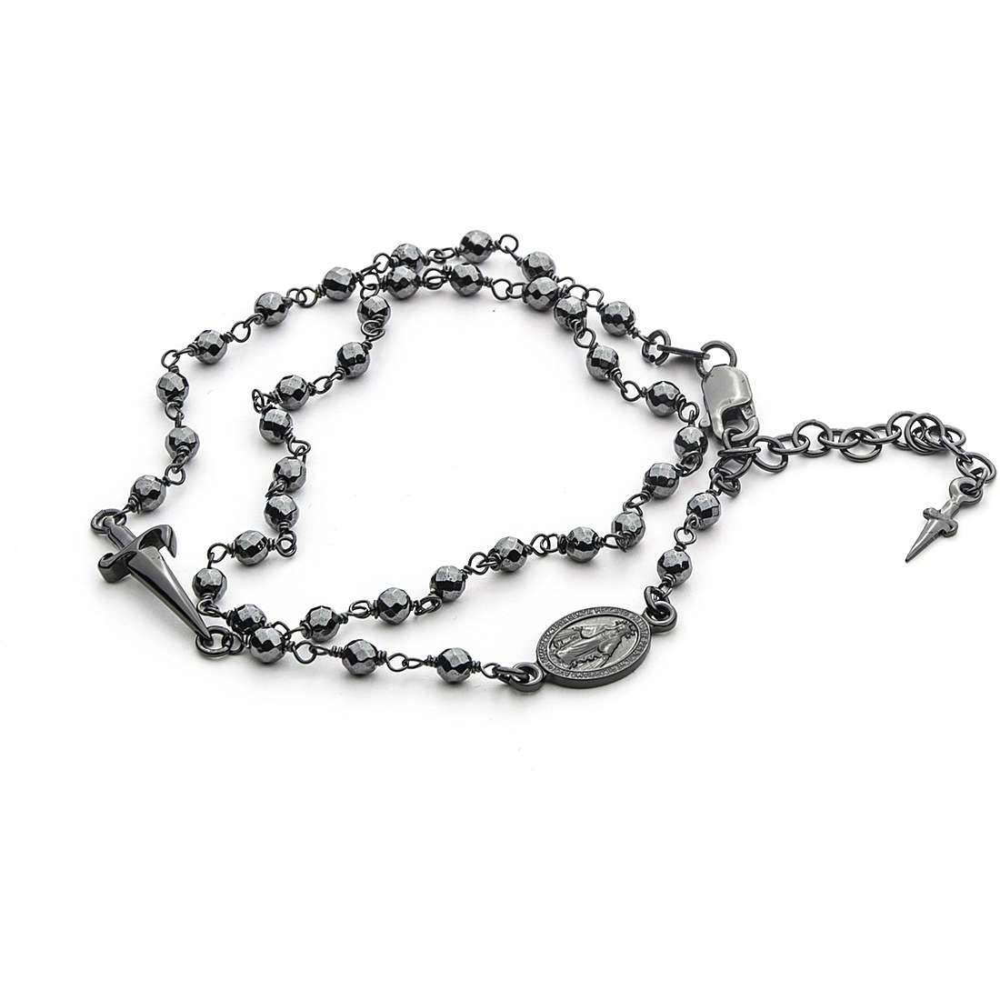 Cesare Paciotti bracelet man Bracelet with 925 Silver Charms/Beads jewel JPBR2282N