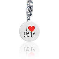 charm woman jewellery Luca Barra I Love Sicily CH172