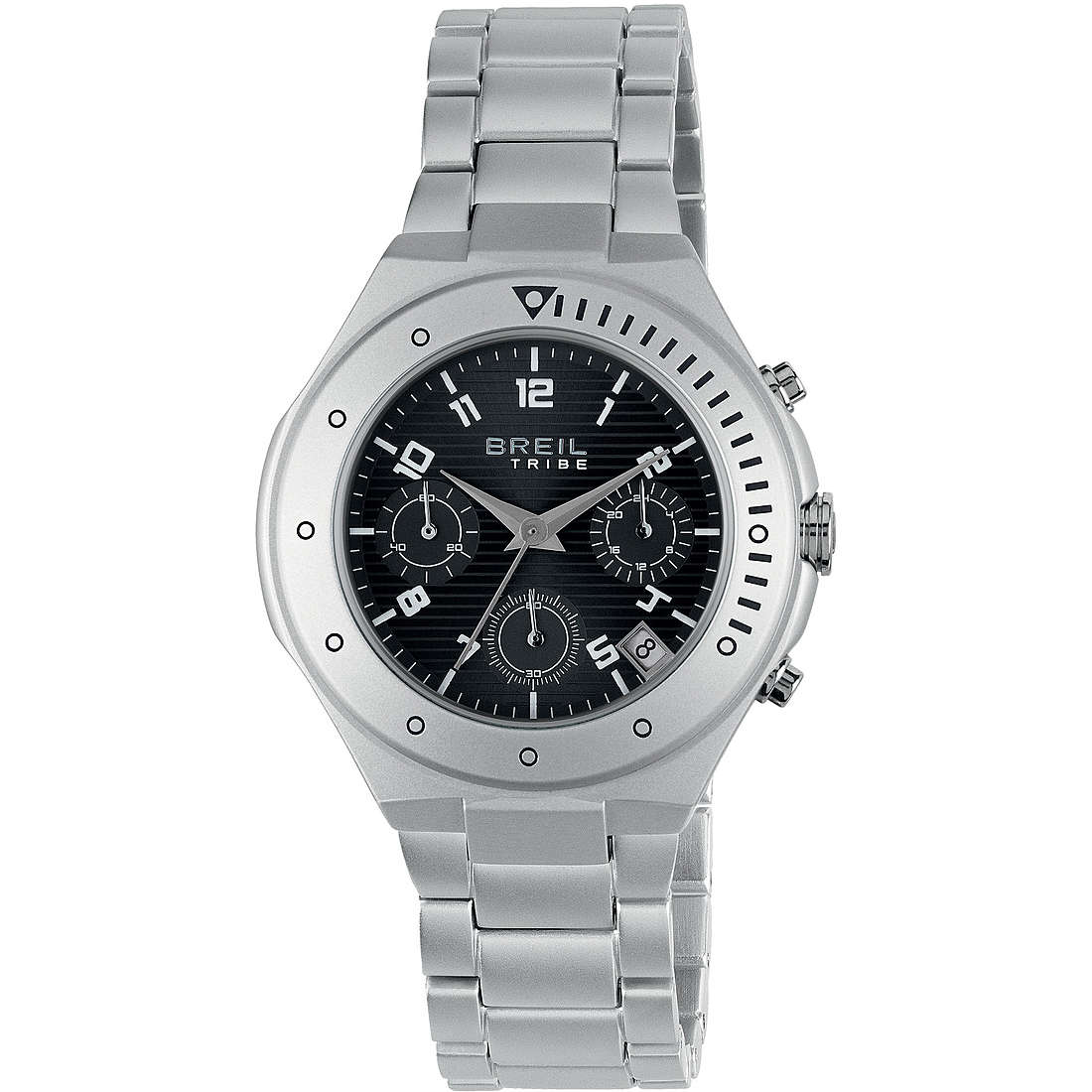 chronograph watch Aluminium Black dial man Neo EW0439