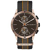 chronograph watch Steel Black dial man Navy NV010