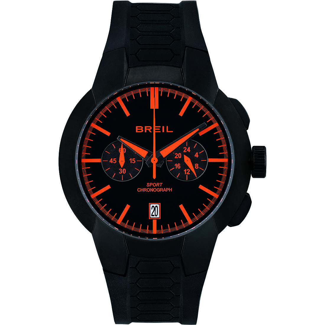 chronograph watch Steel Black dial man New One Sport TW1870