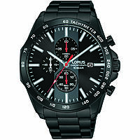 chronograph watch Steel Black dial man RM341GX9