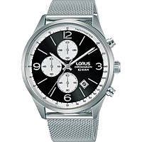chronograph watch Steel Black dial man Sport RM317HX9
