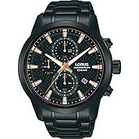 chronograph watch Steel Black dial man Sports RM323HX9