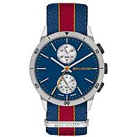 chronograph watch Steel Blue dial man Navy NV011
