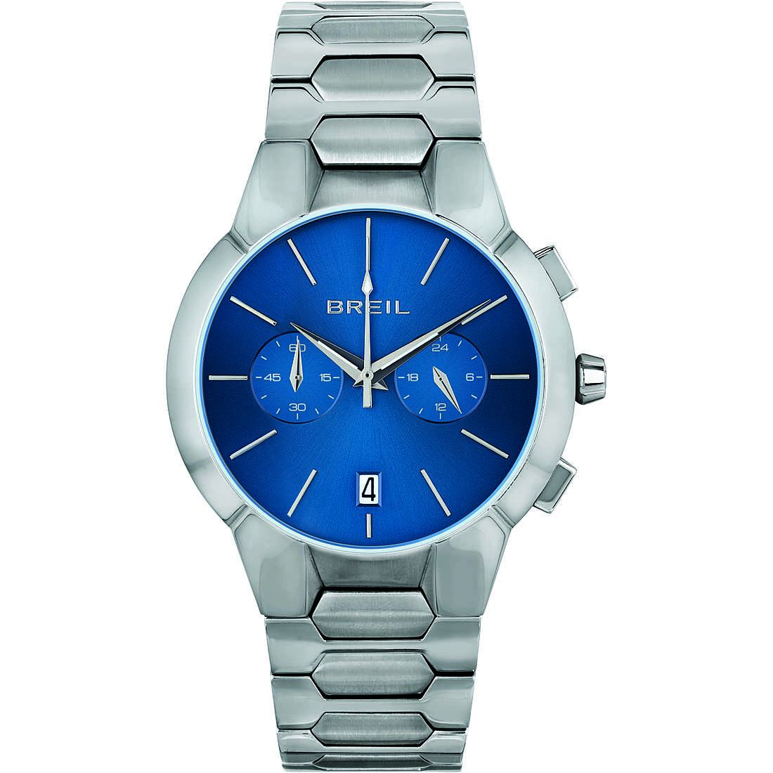 chronograph watch Steel Blue dial man New One TW1885