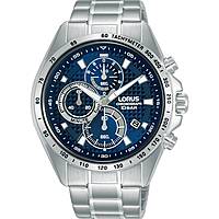 chronograph watch Steel Blue dial man Sports RM353HX9