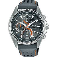 chronograph watch Steel Grey dial man Sports RM361HX9