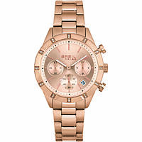 chronograph watch Steel Pink dial woman EW0521