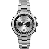 chronograph watch Steel Silver dial man Icona IC008