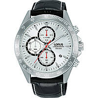 chronograph watch Steel White dial man Sport RM371GX9