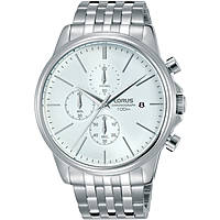 chronograph watch Steel White dial man Urban RM325EX9