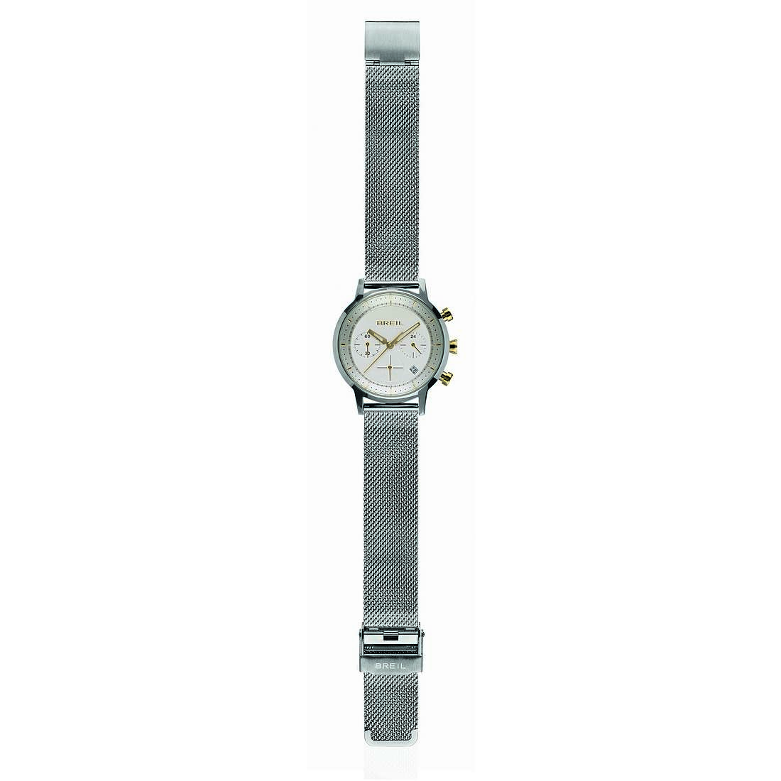 chronograph watch Steel White dial woman Six.3.Nine TW1825