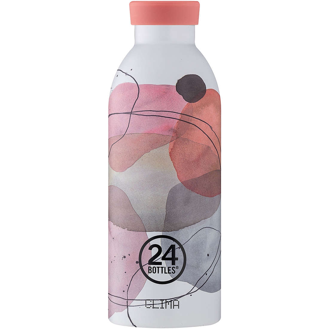 Custom Water Bottle 24Bottles Tea featuring infuser lid 8051513929908