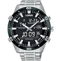 digital watch Steel Black dial man Sports RW649AX9