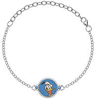 Disney Donald Duck And Daisy bracelet child Bracelet with 925 Silver Charms/Beads jewel BS00022SL-P