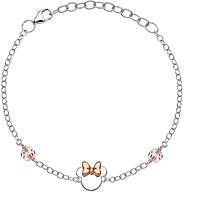 Disney Mickey Mouse bracelet child Bracelet with 925 Silver Charms/Beads jewel BS00035TRPL-55.CS