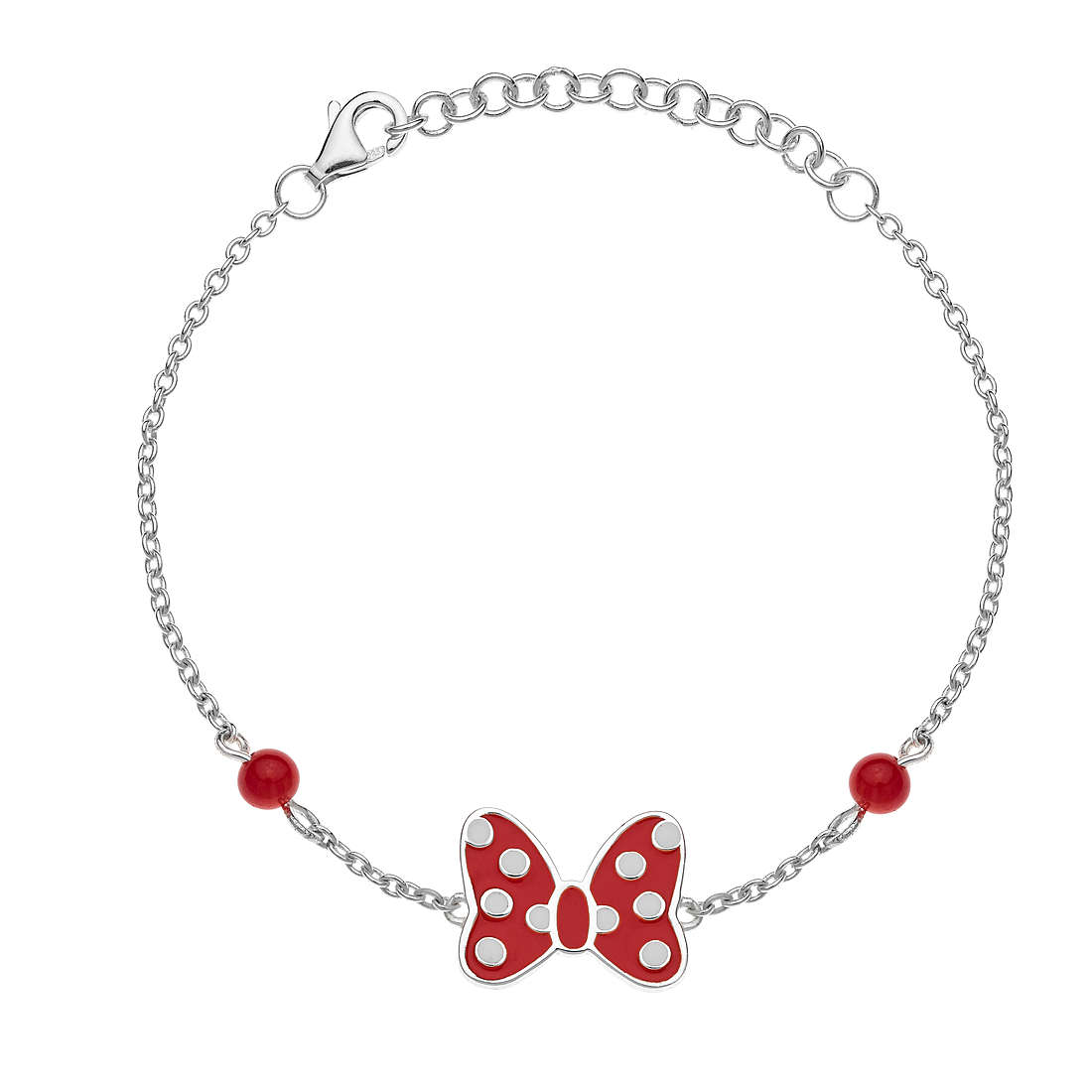 Disney Mickey Mouse bracelet child Bracelet with 925 Silver Charms/Beads jewel BS00037SQNL- 55.CS