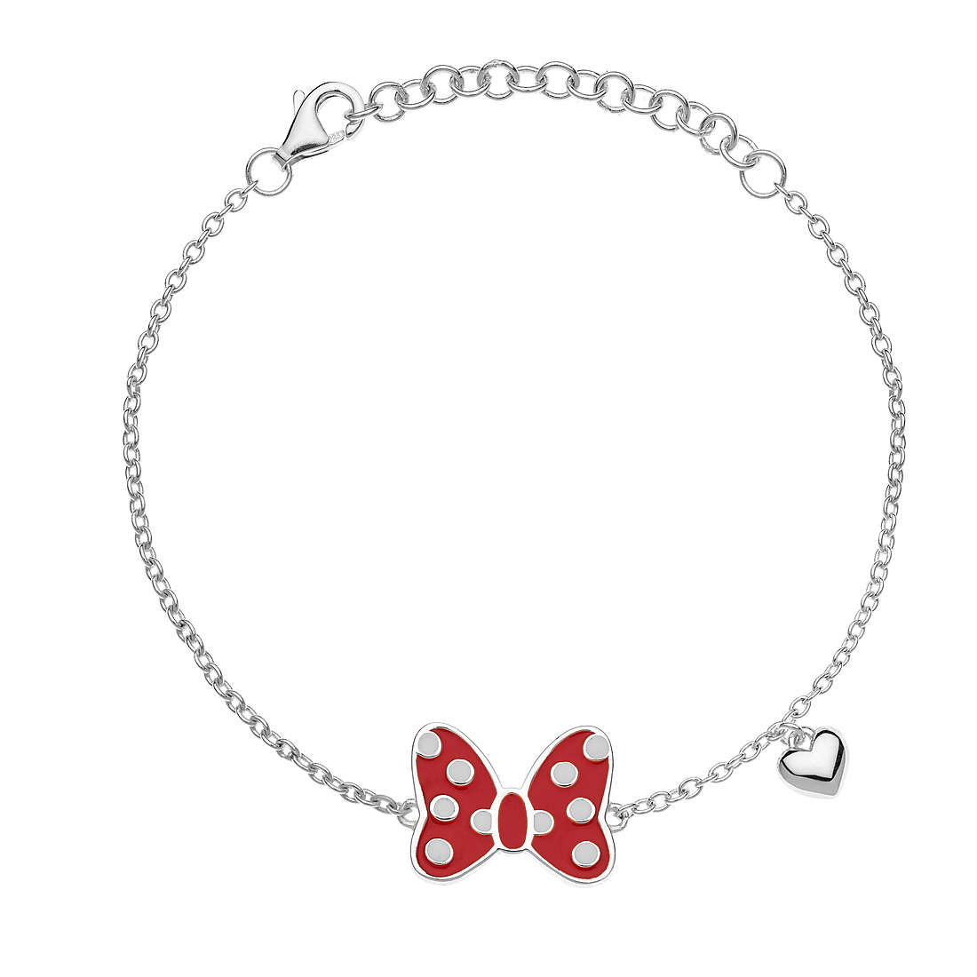 Disney Mickey Mouse bracelet child Bracelet with 925 Silver Charms/Beads jewel BS000385L- 55.CS