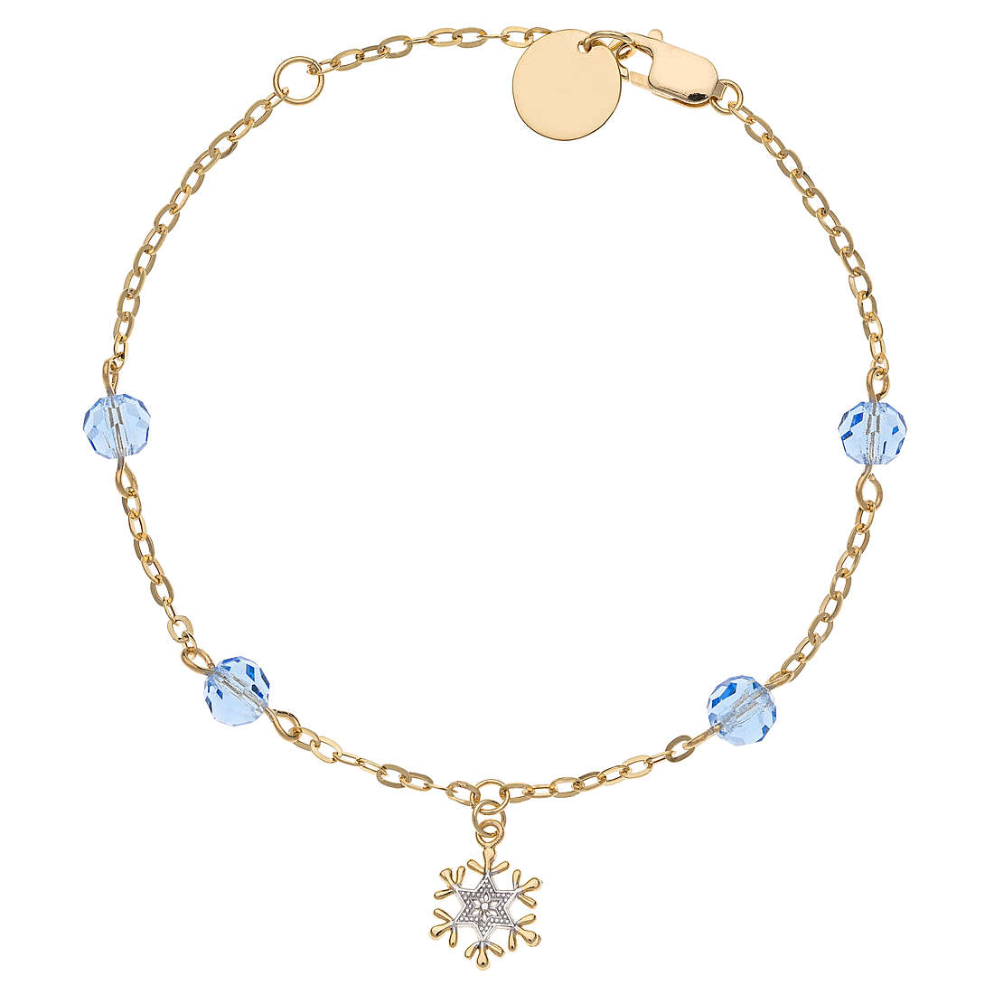 Disney Preziosi Per Bambini bracelet child Bracelet with 9 kt Gold Charms/Beads jewel BG000RUL-63