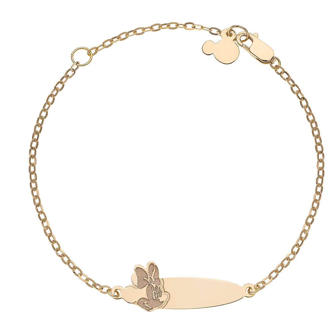 Disney Preziosi Per Bambini bracelet child Bracelet with 9 kt Gold With Plate jewel BG00011L-59