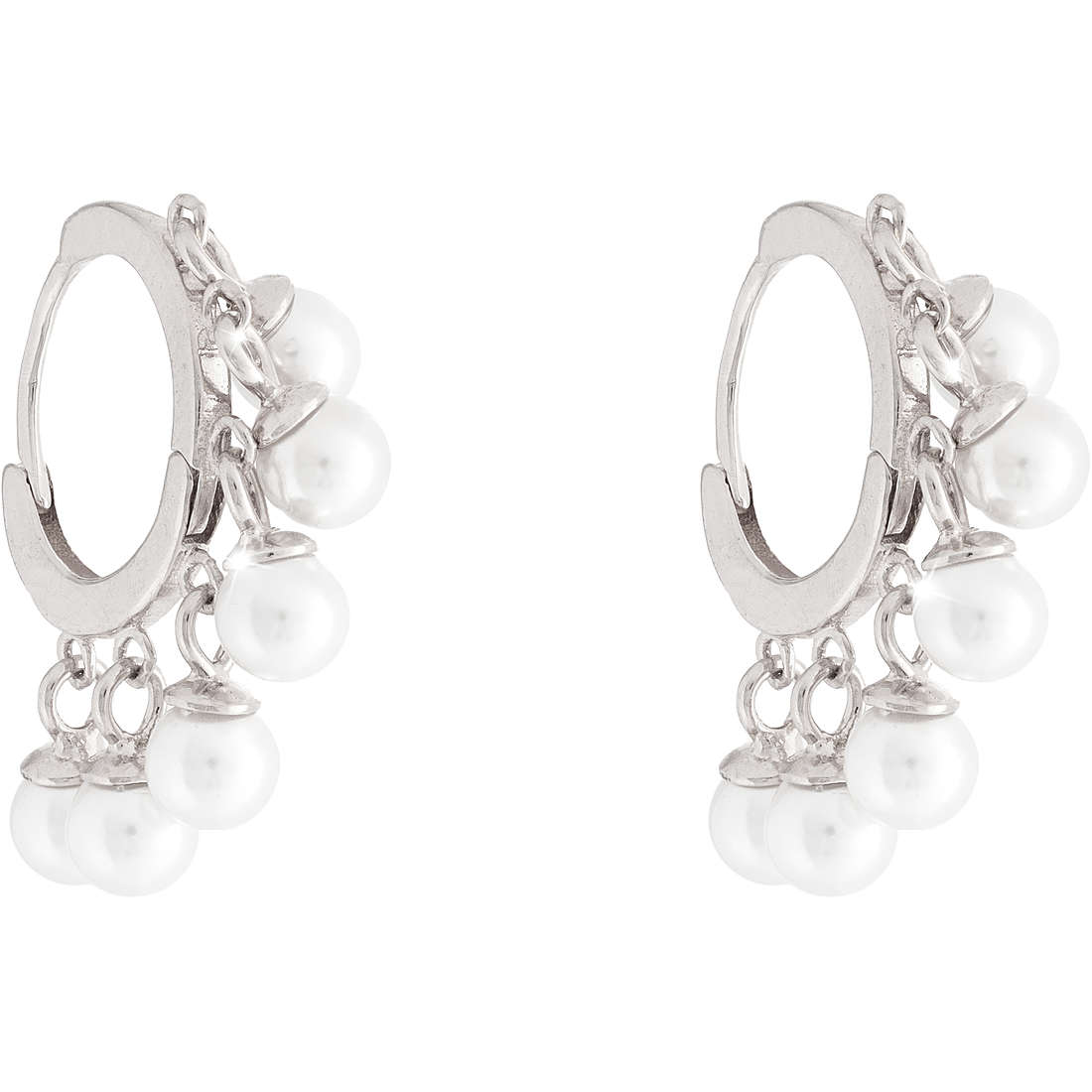 ear-rings 925 Silver woman jewel Pearls SGEOBB14
