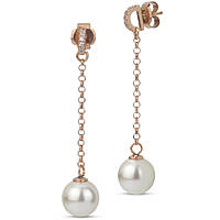 ear-rings 925 Silver woman jewel Pearls, Zircons OR787RS