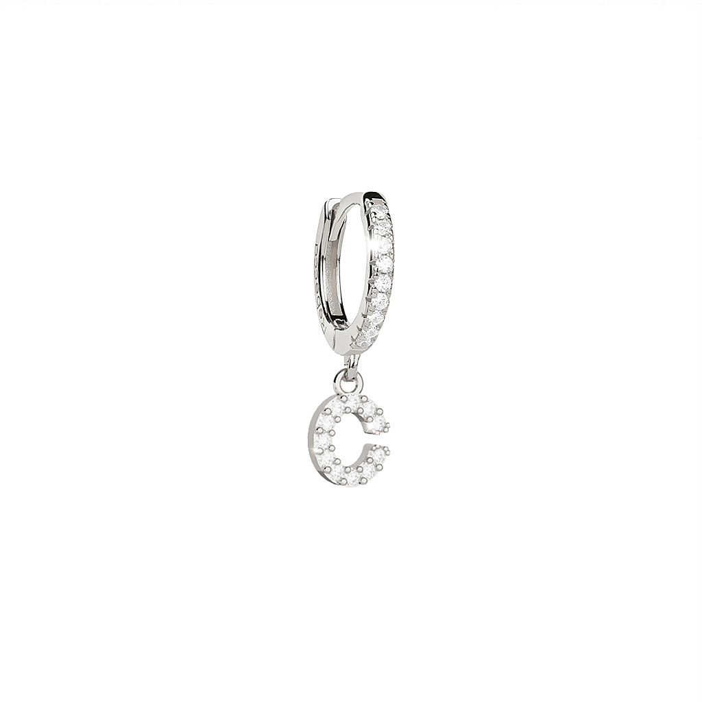 ear-rings 925 Silver woman jewel Zircons SWNOAC03
