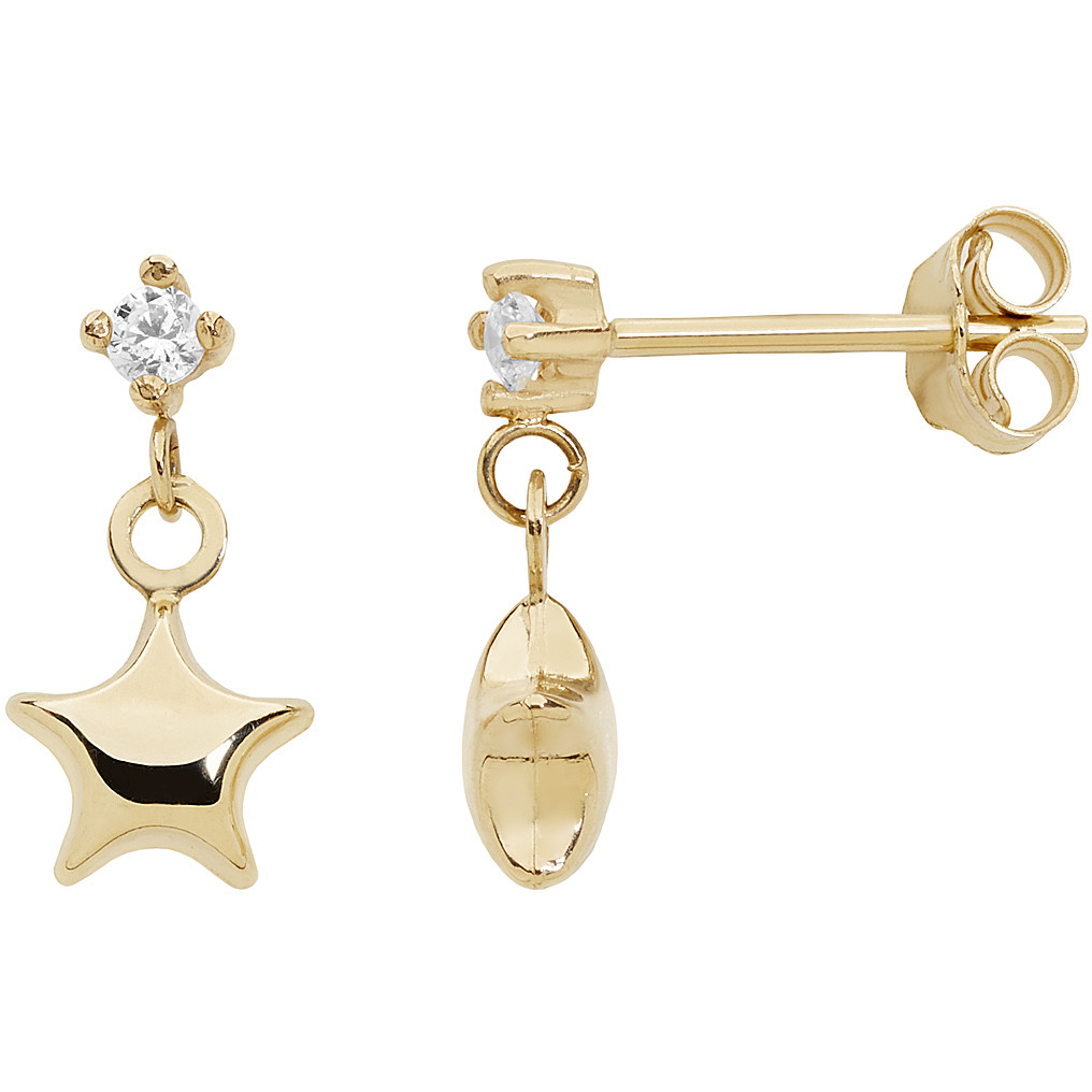 ear-rings girl's pendants Comete Mini Me 18 kt Gold ORB 978